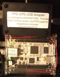 connection of project box to beaglebone computer; red wire is PPS signal